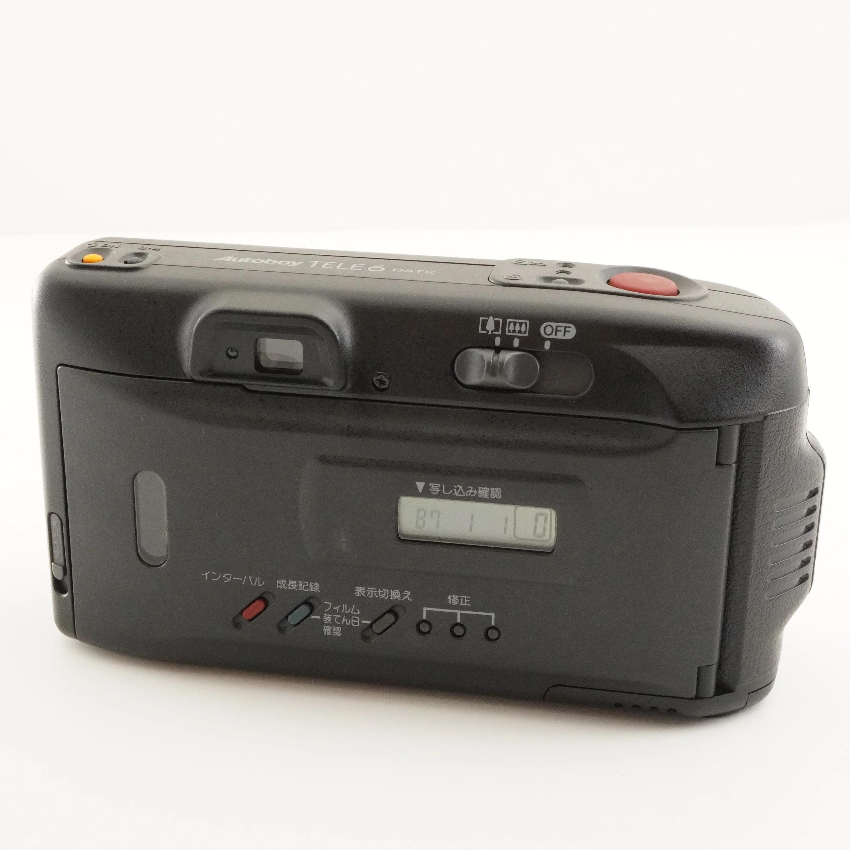 Canon Autoboy TELE 6 ポイント＆シュートフィルムカメラ（日本製
