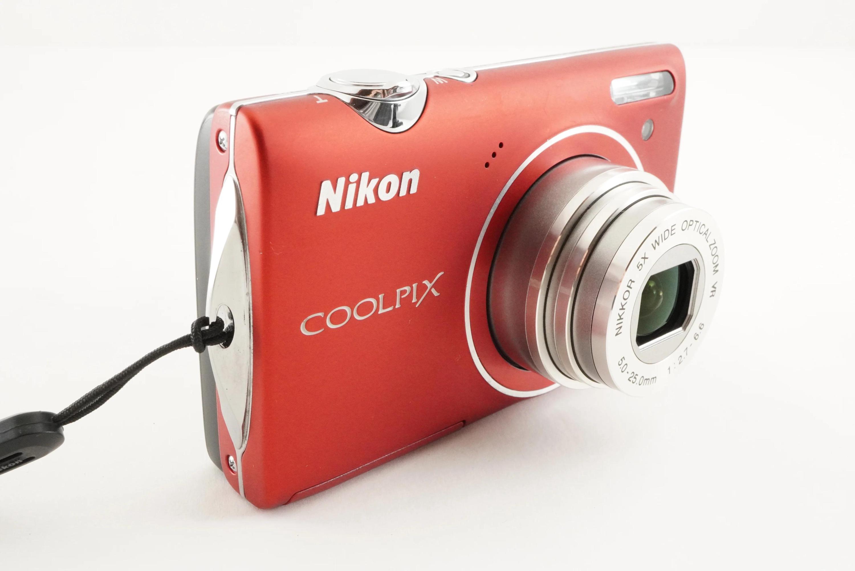 Nikon COOLPIX S5100 レッド & 4GB SDHCカード搭載 コンパクトデジタル
