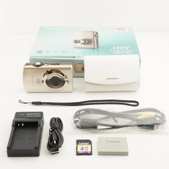 Canon IXY DIGITAL 920 IS in Box With 4gb Sdhc Card From