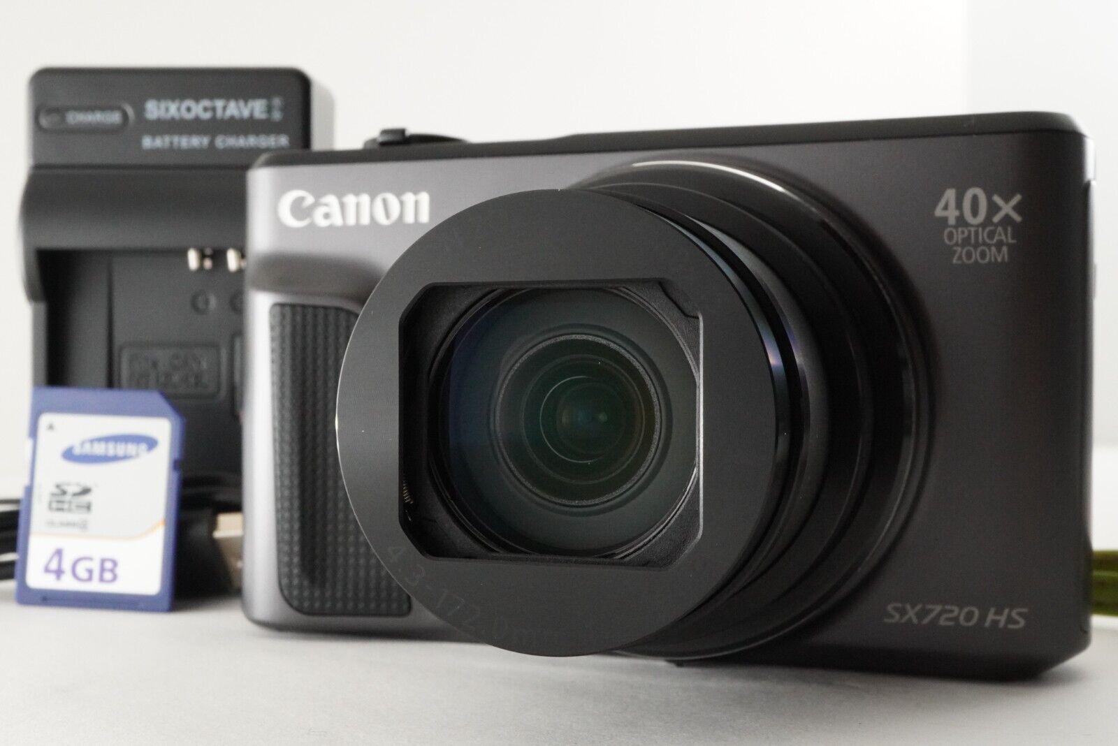 Canon Powershot SX720 HS Black With4gb SDHC Card Digital Canon Powershot SX720 HS Black With4gb SDHC Card Digital
