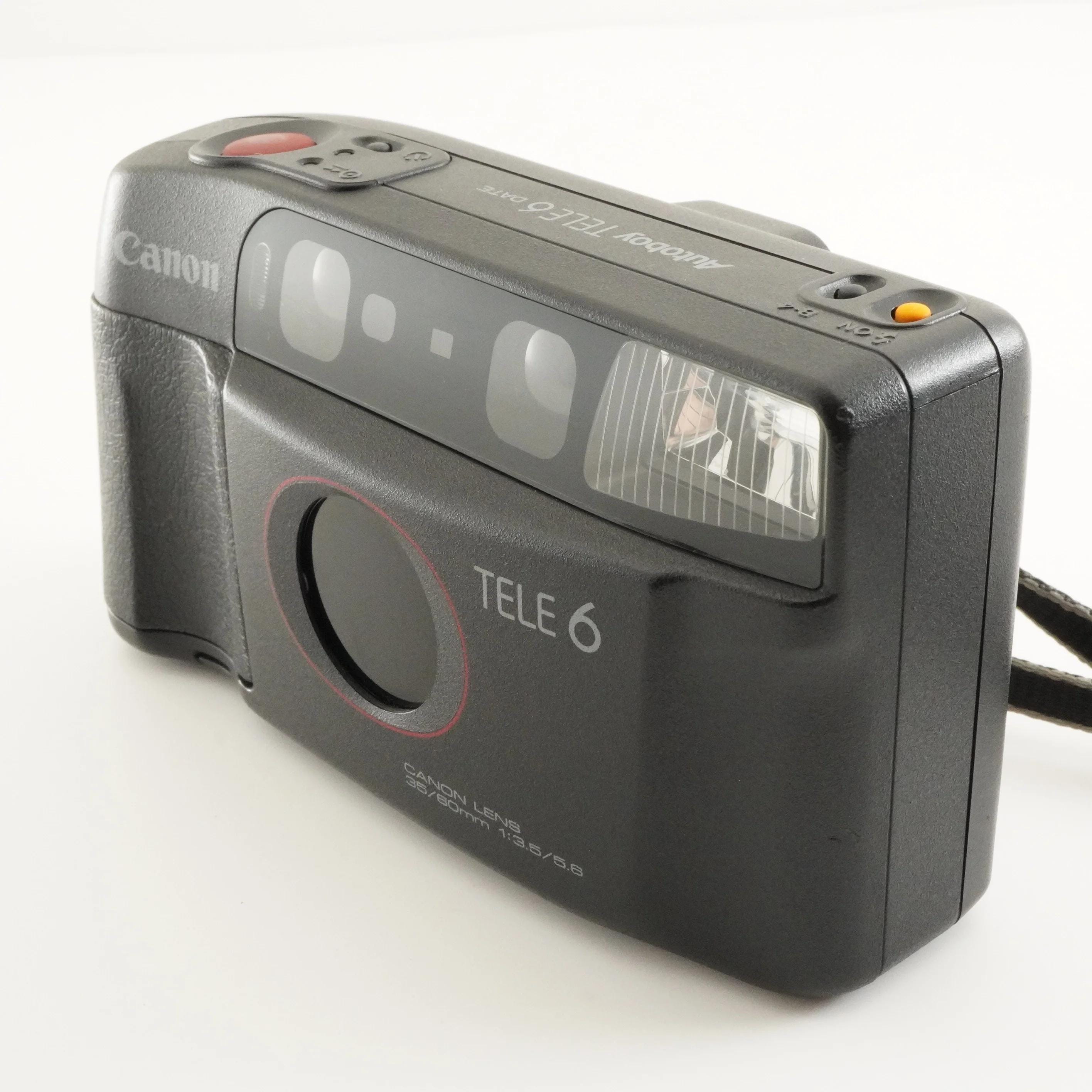 Canon Autoboy TELE 6 ポイント＆シュートフィルムカメラ（日本製
