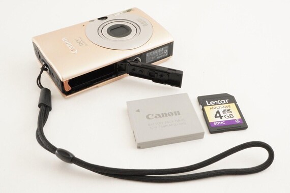 Canon IXY DIGITAL 20 IS Camel With 4gb Sdhc Card Digital 
