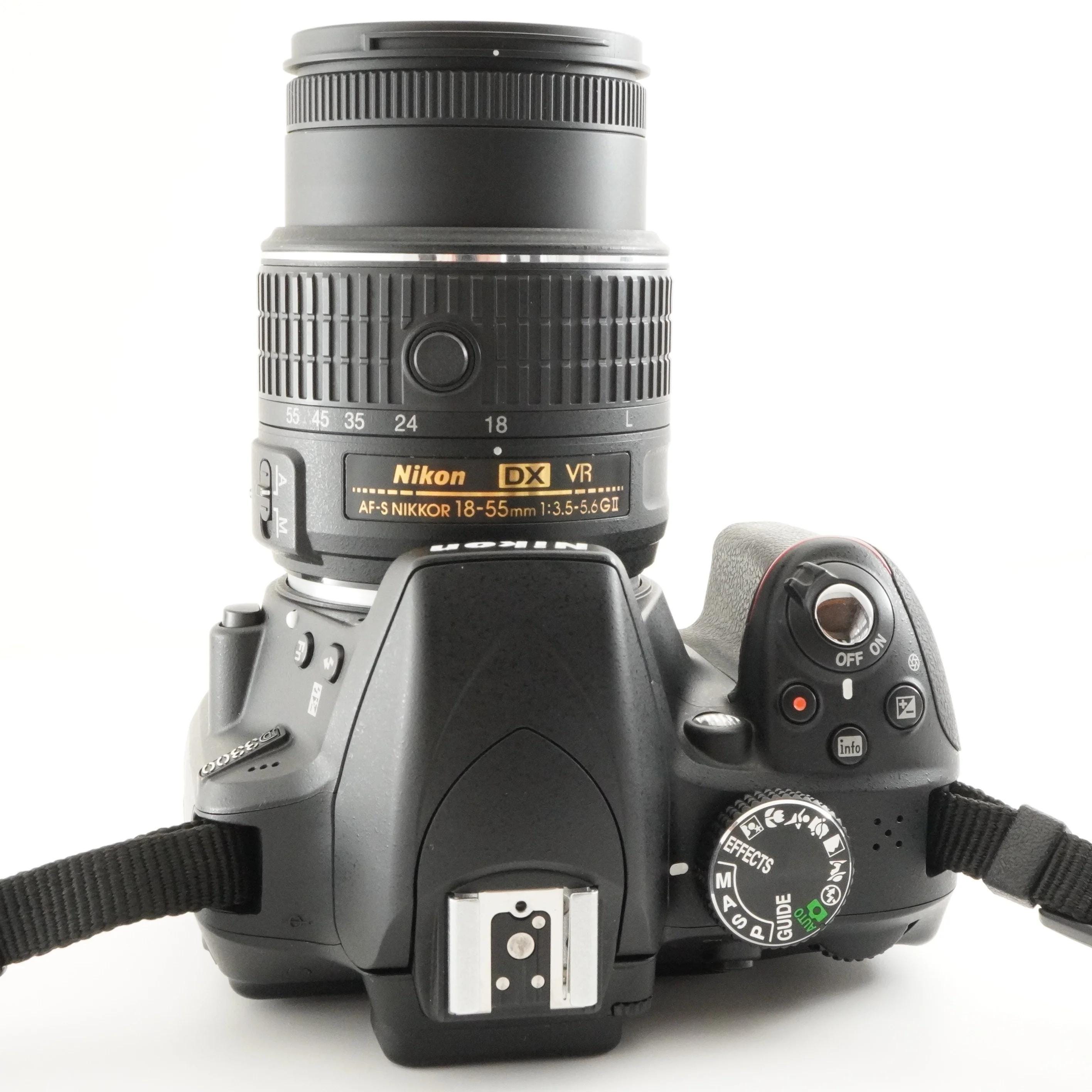 Nikon D3300 18-55mm 3.5-5.6G VR II レンズ付 【公式通販】