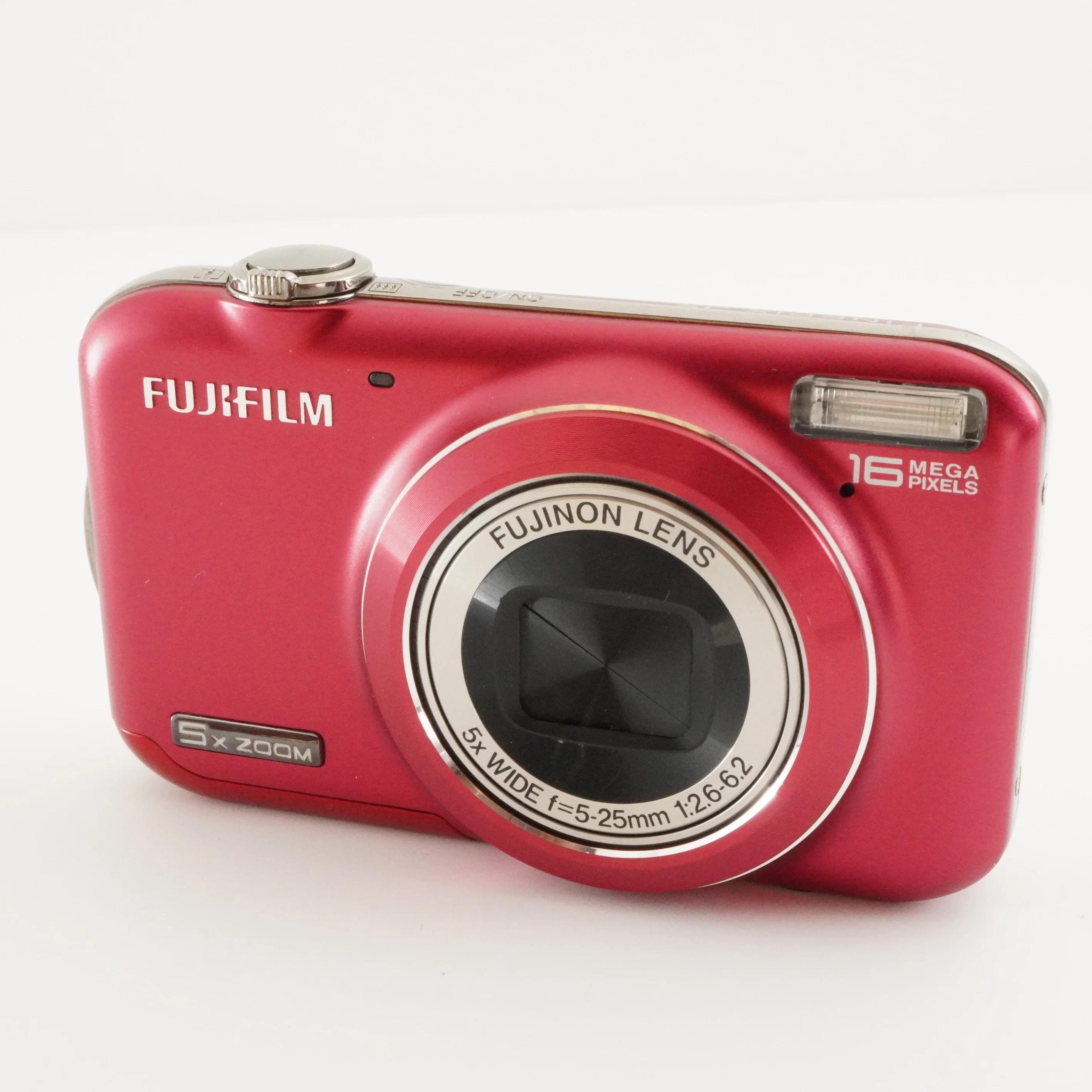 FUJIFILM Finepix JX400 Red in Box With 4GB Sdhc Card From Japan