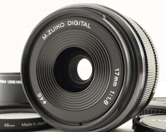 OLYMPUS OM SYSTEM M.zuiko Digital 17mm F1.8 Ii Msc Black from Japan #11734
