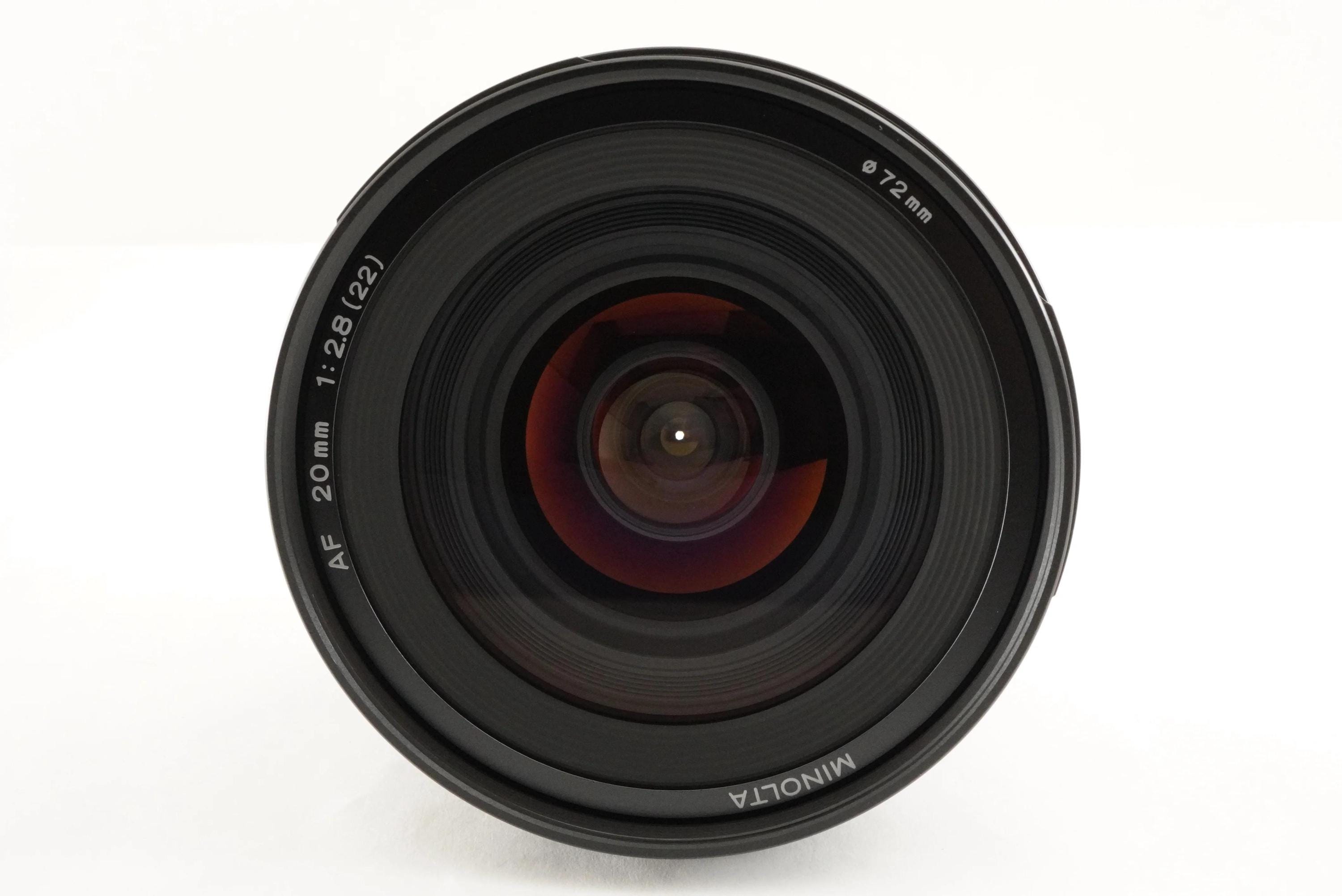 MINOLTA AF 20mm F2.8 Sony Minolta A Mount Af Wide Angle Lens From