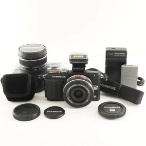 OLYMPUS PEN E-PL6 Black [only 406 Shots] +14-42mm Ez 40