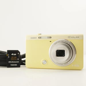 CASIO カメラ EX-ZR70 イエロー EXILIM 美品】CASIO EXILIM EX-ZR70