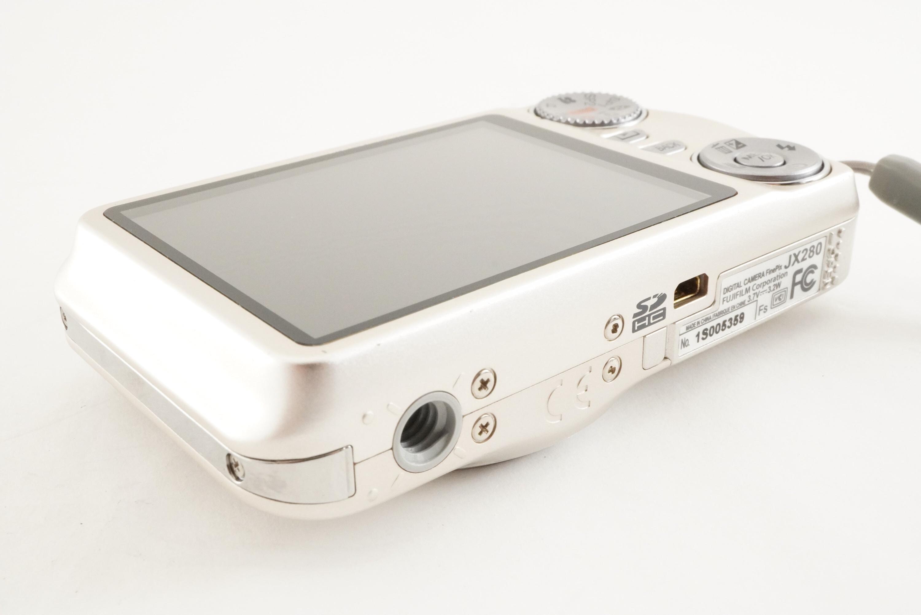FUJIFILM FINEPIX JX280 Silver With 4gb Sdhc Card Digital
