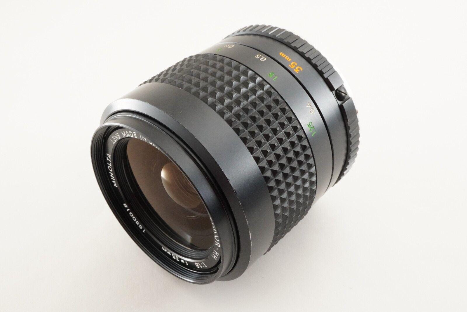 MINOLTA MC W.rokkor-hh 35mm F1.8 Mf Wide Angle Lens From Japan