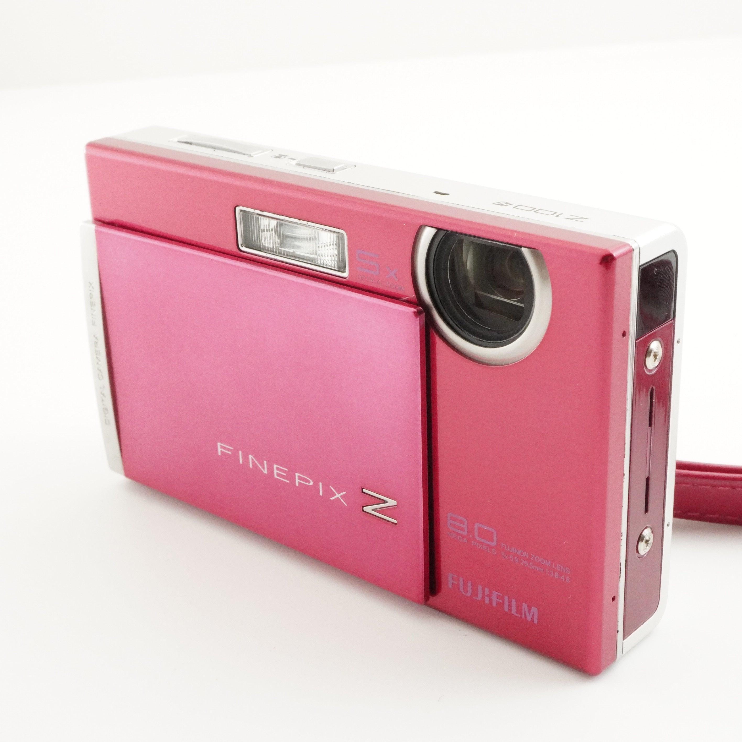 FUJIFILM Finepix Z100fd Pink in Box With 4GB SDHC Card From Japan