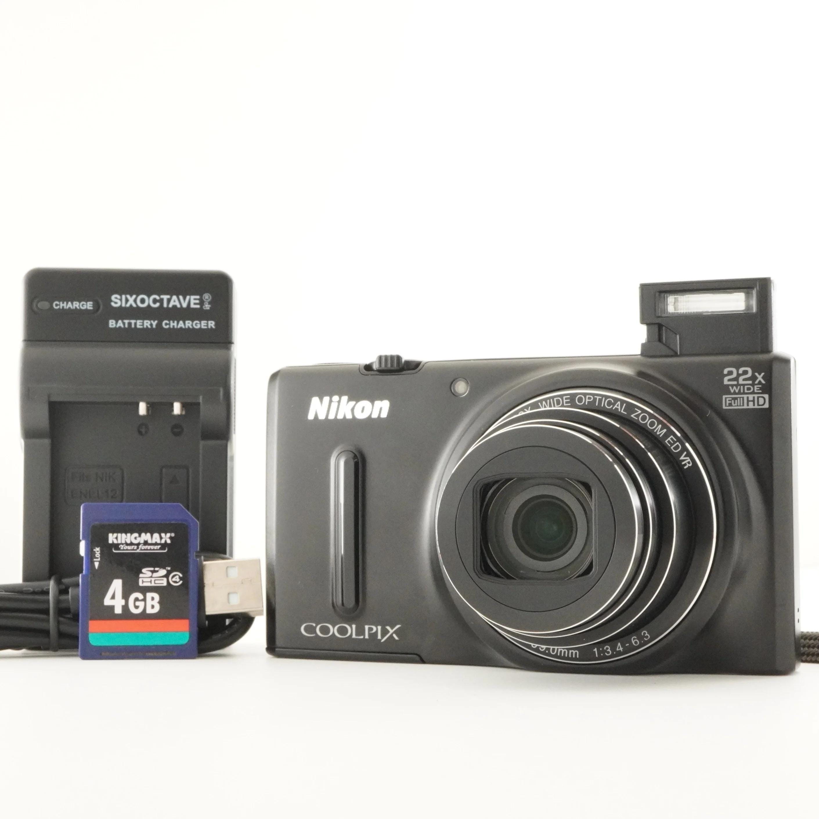 Nikon COOLPIX S9300 ブルー　8GSDカード付き Nikon Coolpix S9300 - CNET