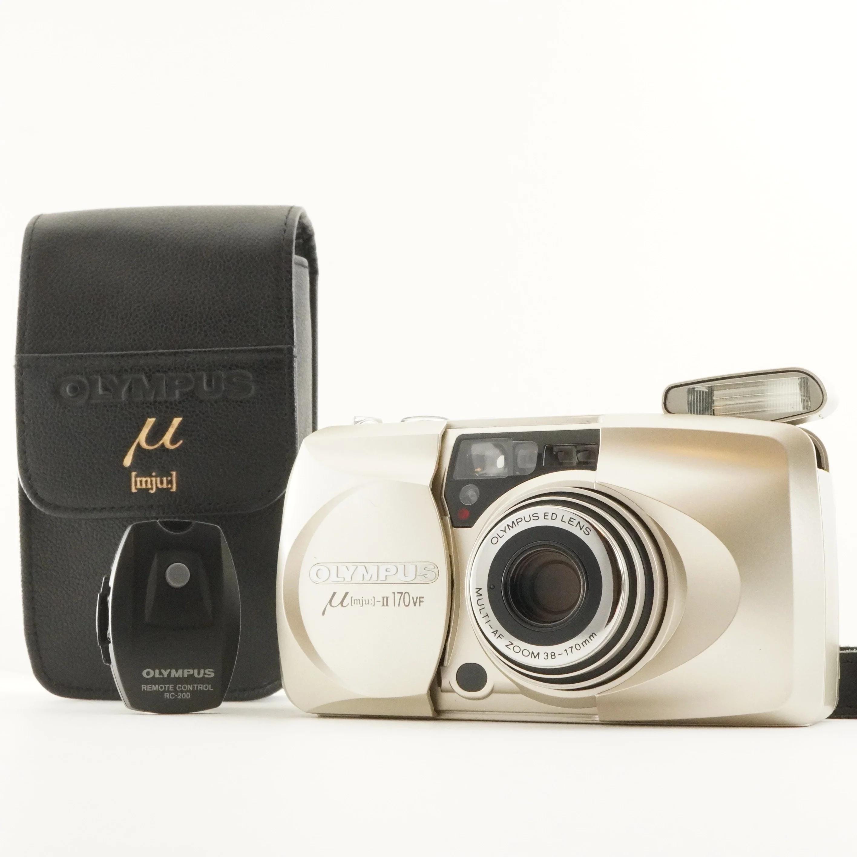 OLYMPUS μ mju ケース ストラップ付き Olympus Mju II Case | eBay