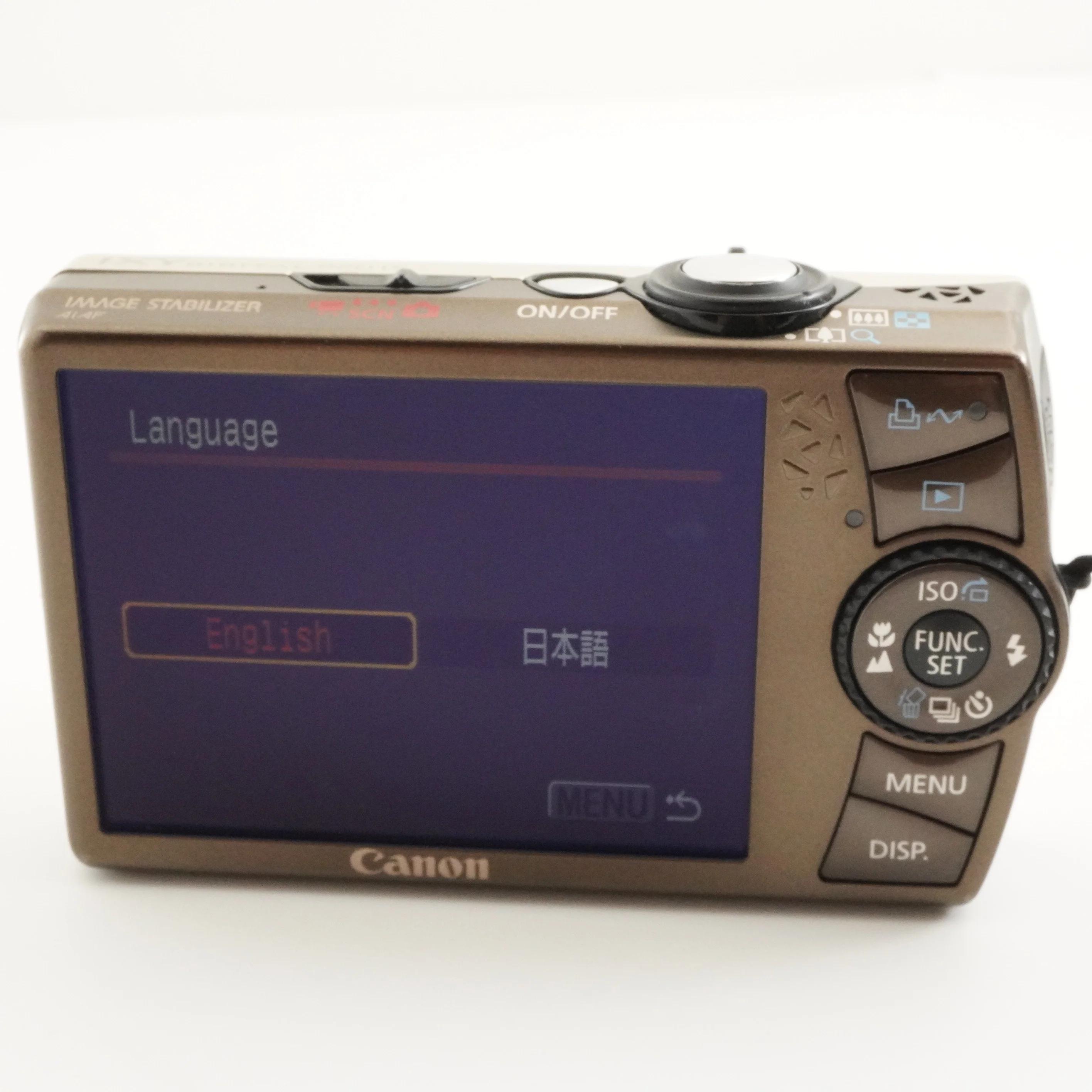 【純正ケース付】Canon IXY DIGITAL 920 IS SDカード付 Canon IXY DIGITAL 920 IS 箱入り、4GB SDHCカード付き、日本製 #6516