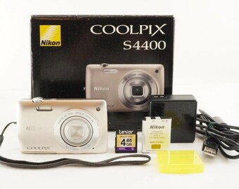 Nikon COOLPIX S600 ピンクゴールド 箱入り 4GB SDHCカード付き 日本製