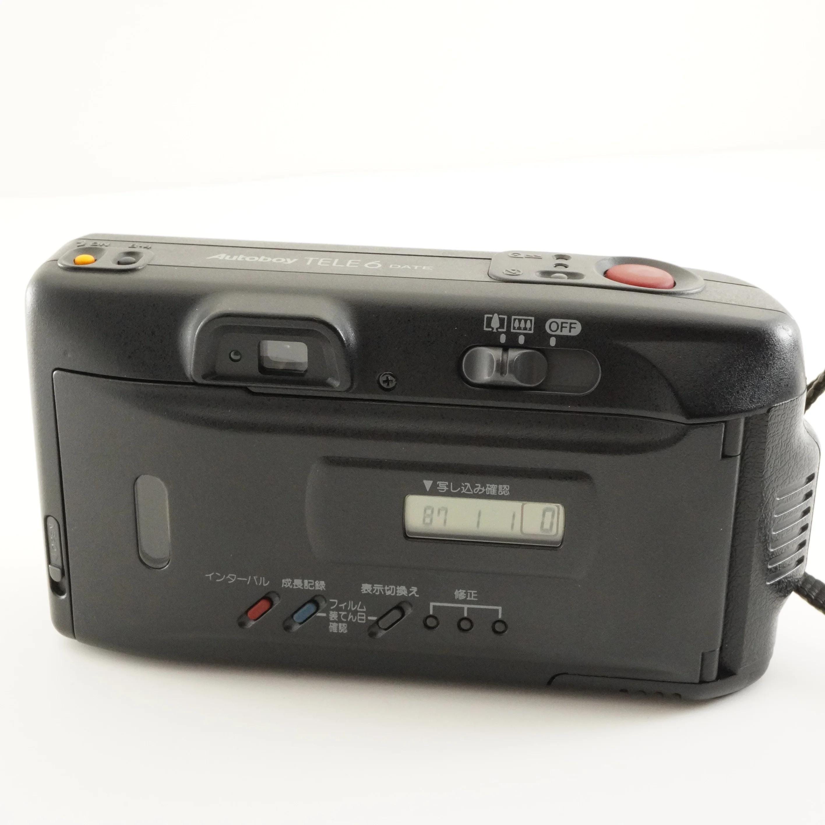 Canon Autoboy TELE 6 ポイント＆シュートフィルムカメラ（日本製