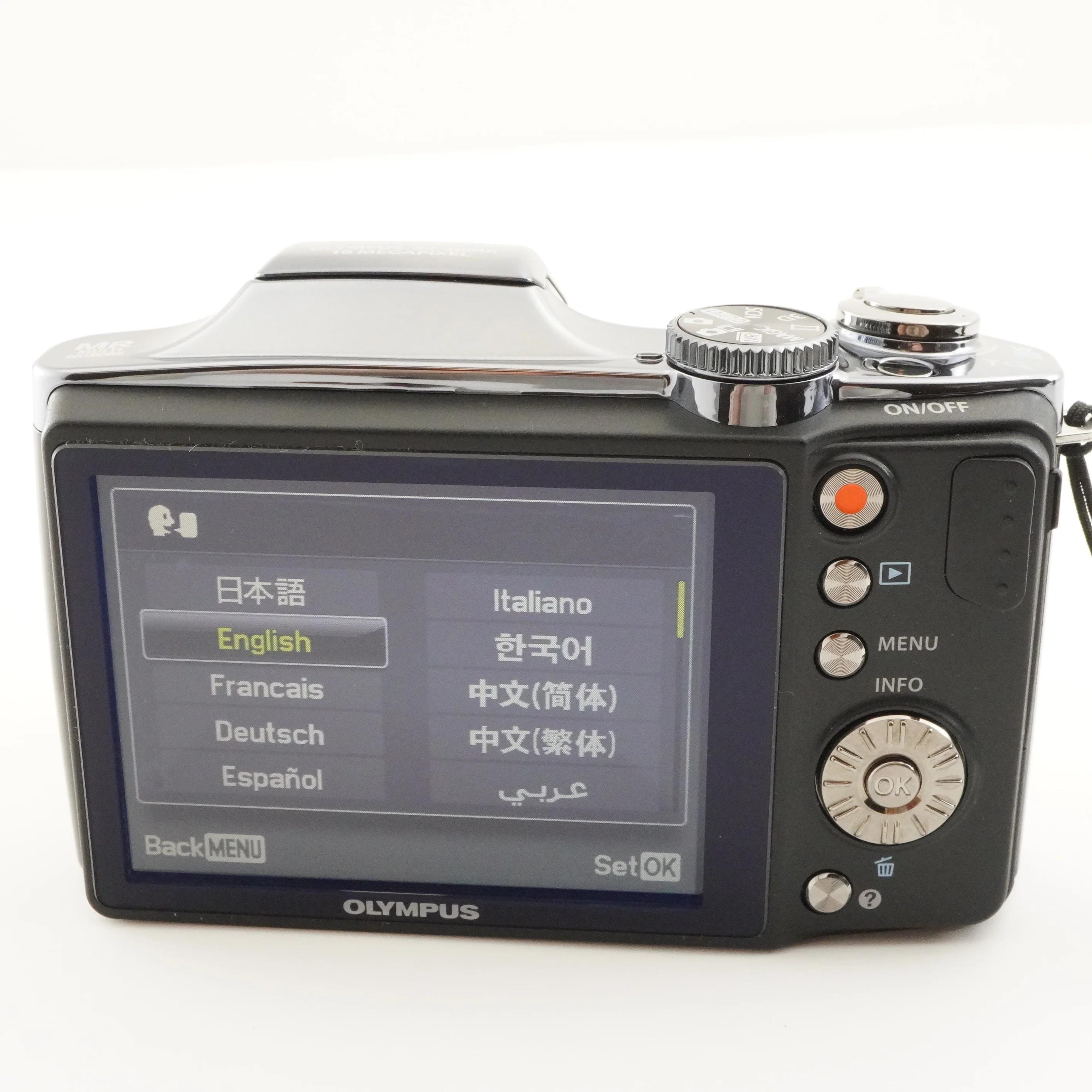 OLYMPUS SZ-30MR Black With 4GB Sdhc Card Digital Camera From Japan