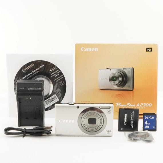 美品　CANON PowerShot A2300 動作確認済　SDカード付き 美品 CANON PowerShot A2300 動作確認済 SDカード付き Amazon