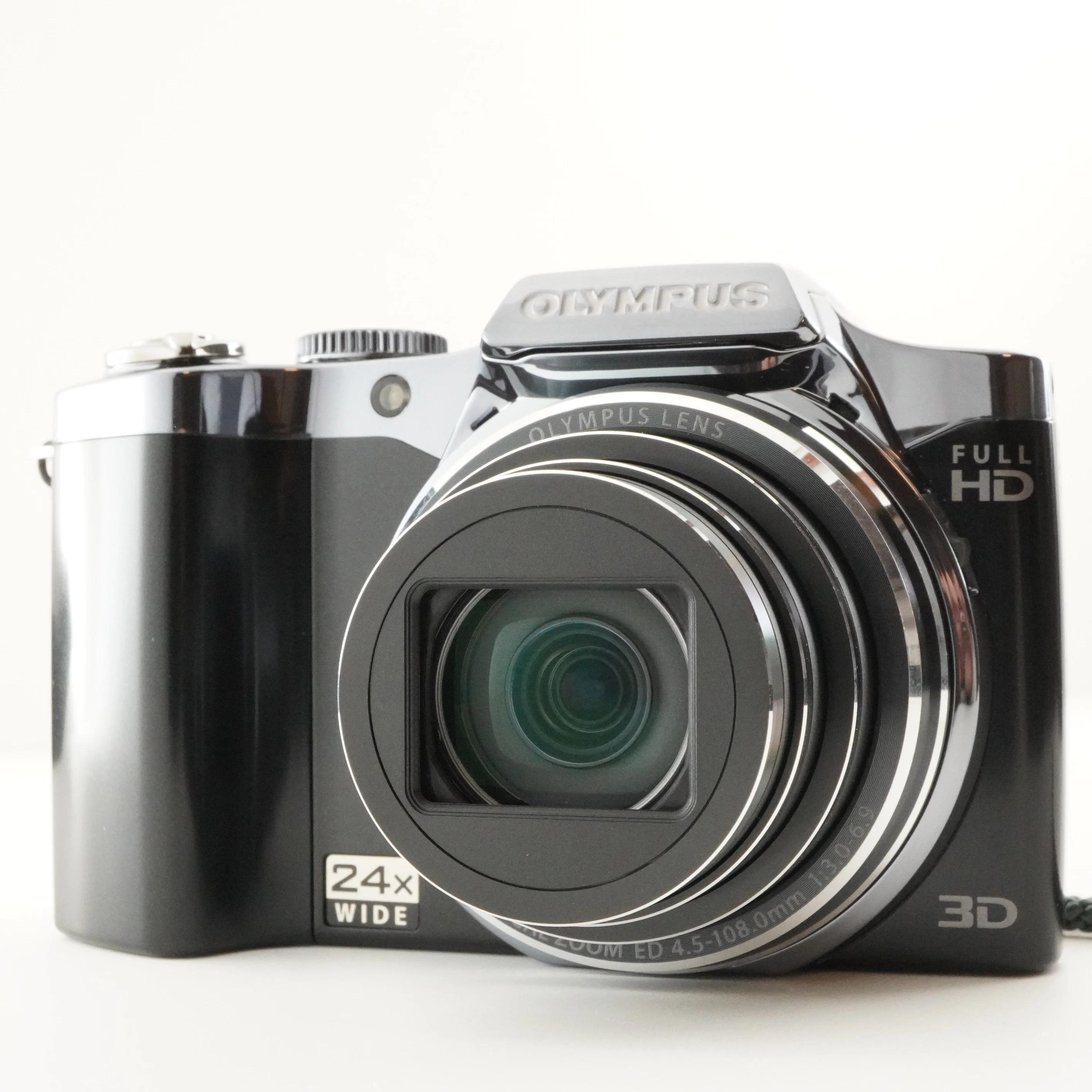 OLYMPUS SZ-30MR Black With 4GB Sdhc Card Digital Camera From Japan