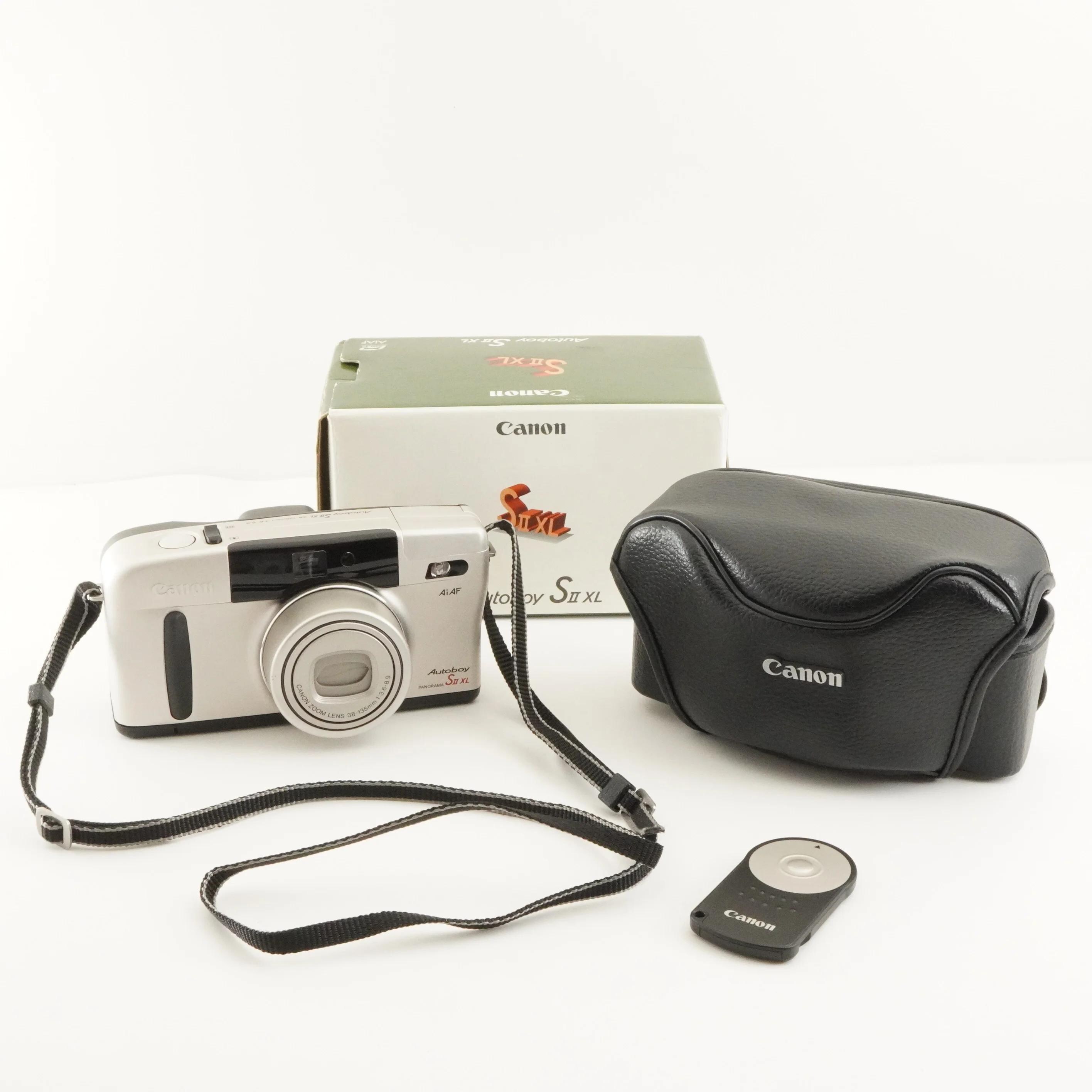Canon Autoboy S II XL + Case in Box Point & Shoot Film Camera From