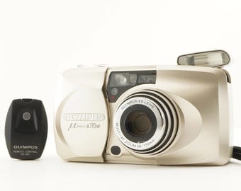 OLYMPUS mju II 170 VF [mju:] Point & Shoot Film Camera from Japan #12184