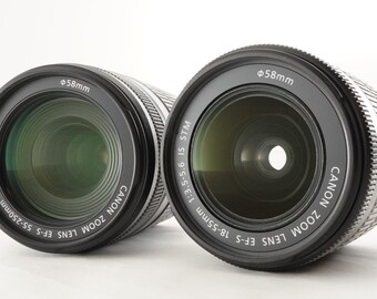 Canon EOS Kiss X7 [S/C 2,246] + 18-55mm is Stm + 55-250mm is