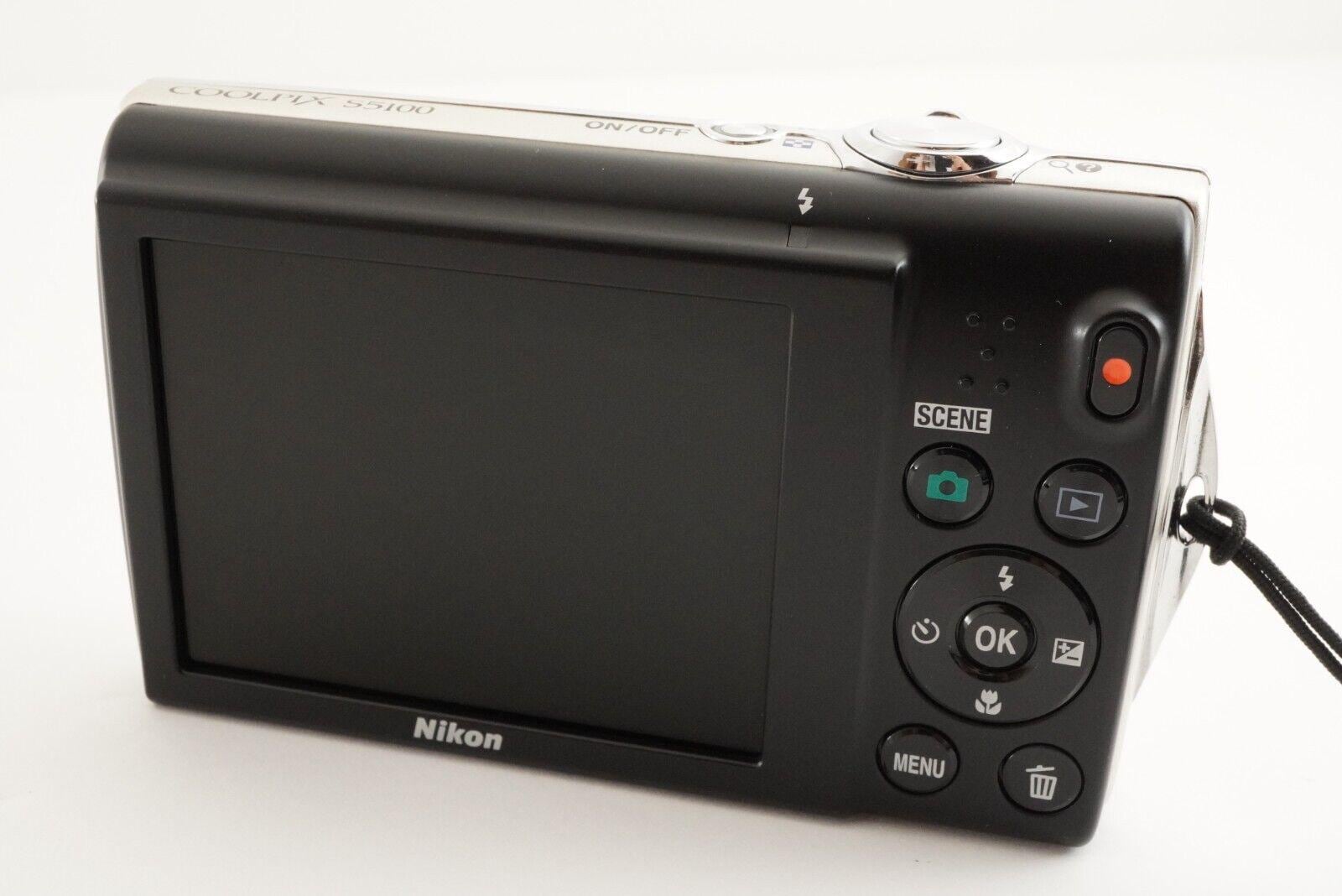 Nikon COOLPIX S5100 Silver Inbox & 4GB Sdhc Card Digital