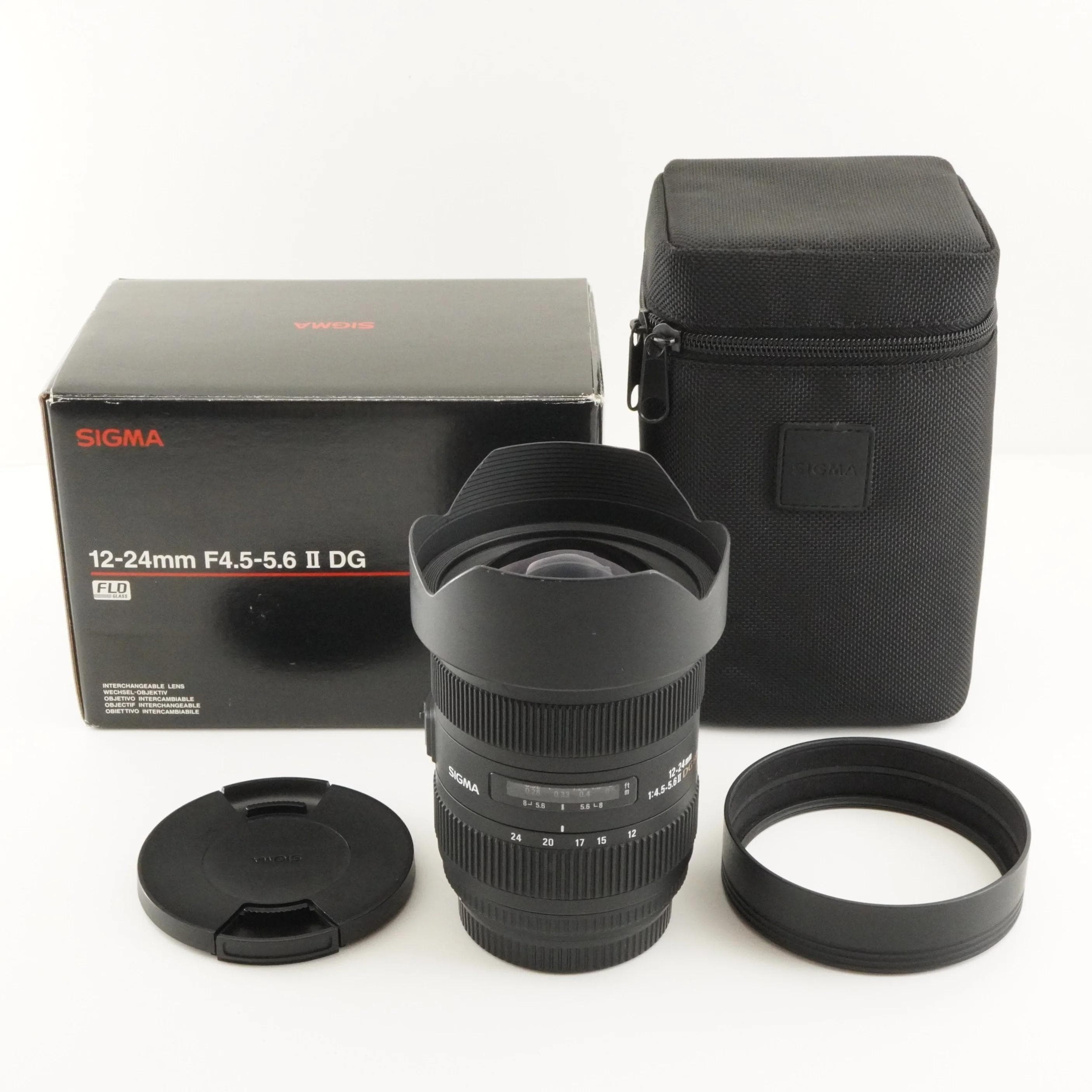 Sigma 12-24mm 4.5-5.6 AF II DG Hsm for Canon Af Zoom Lens