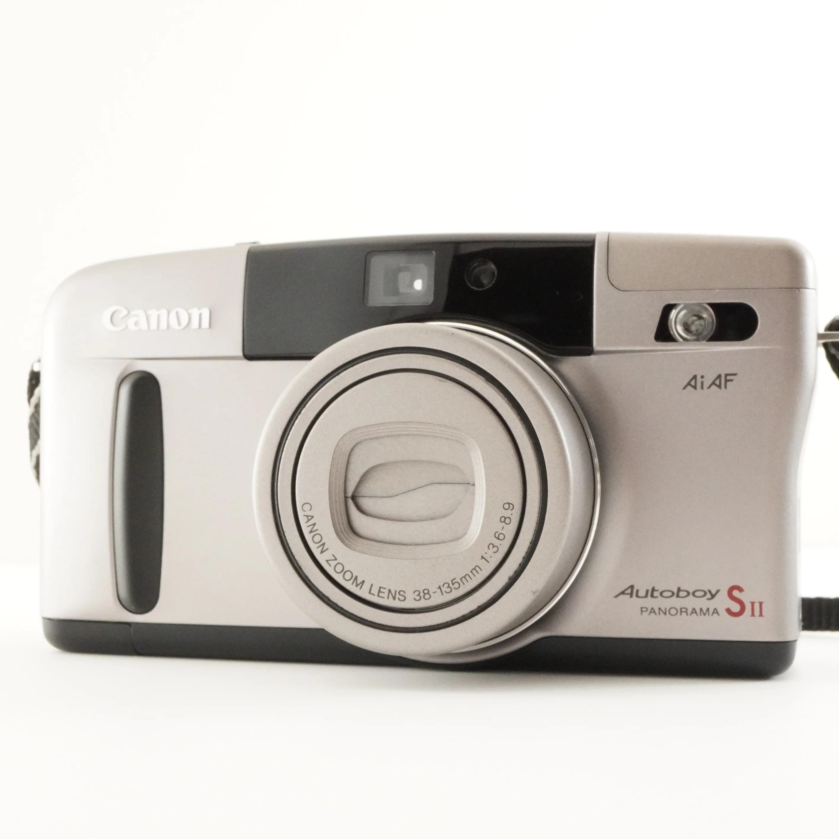 Canon キヤノン　Autoboy PANORAMA SⅡフィルムカメラ Canon Autoboy S II パノラマポイント＆シュートフィルムカメラ