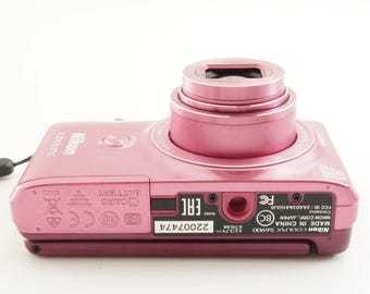 Nikon COOLPIX S6900 Pink in Box + 4GB Sdhc Card Digital Camera