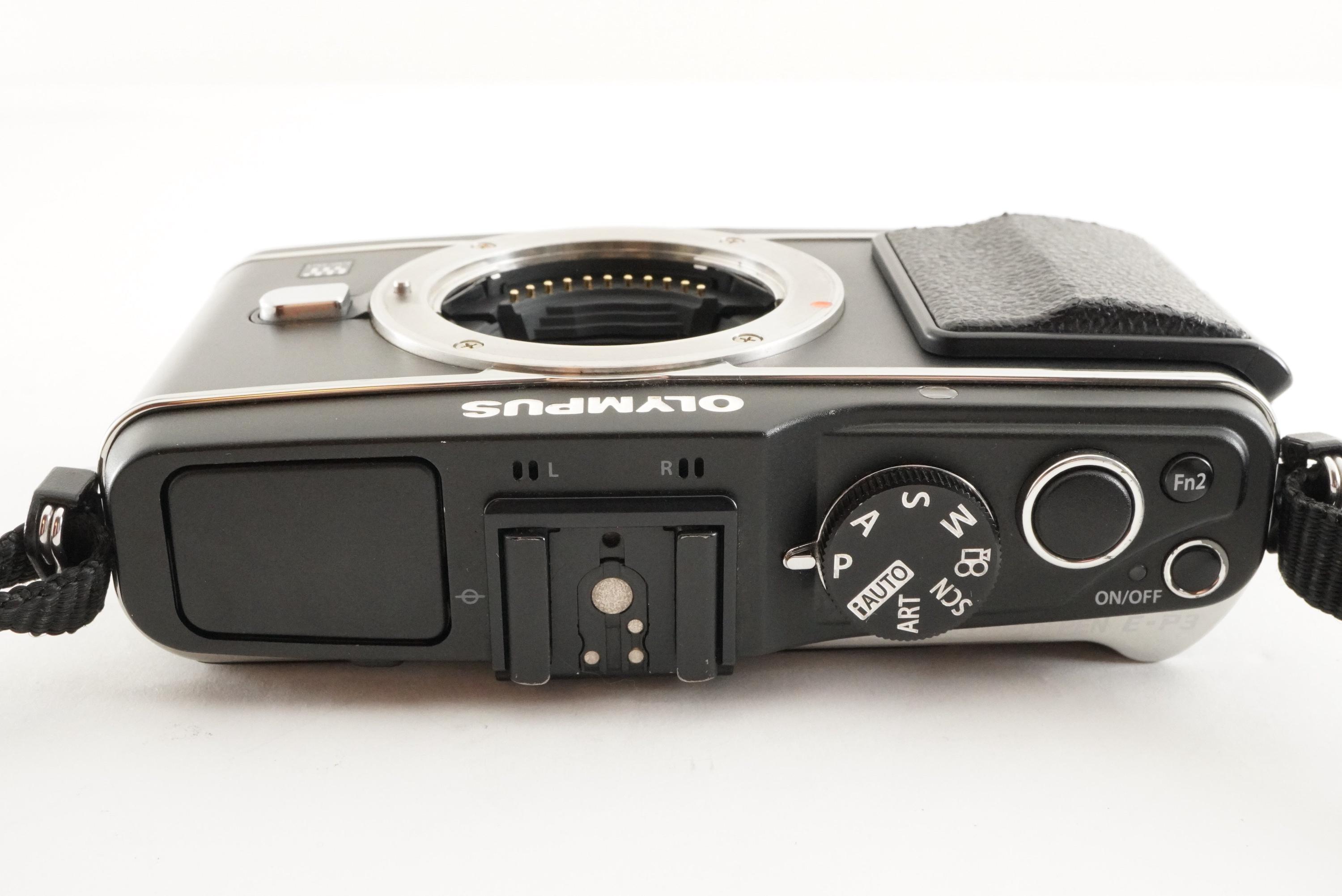 OLYMPUS PEN E-p3 Black [S/C 10,378] + M.zuiko 14-42mm +40