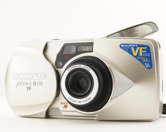 OLYMPUS mju II 115 VF [mju:] Point & Shoot Film Camera from Japan #10246