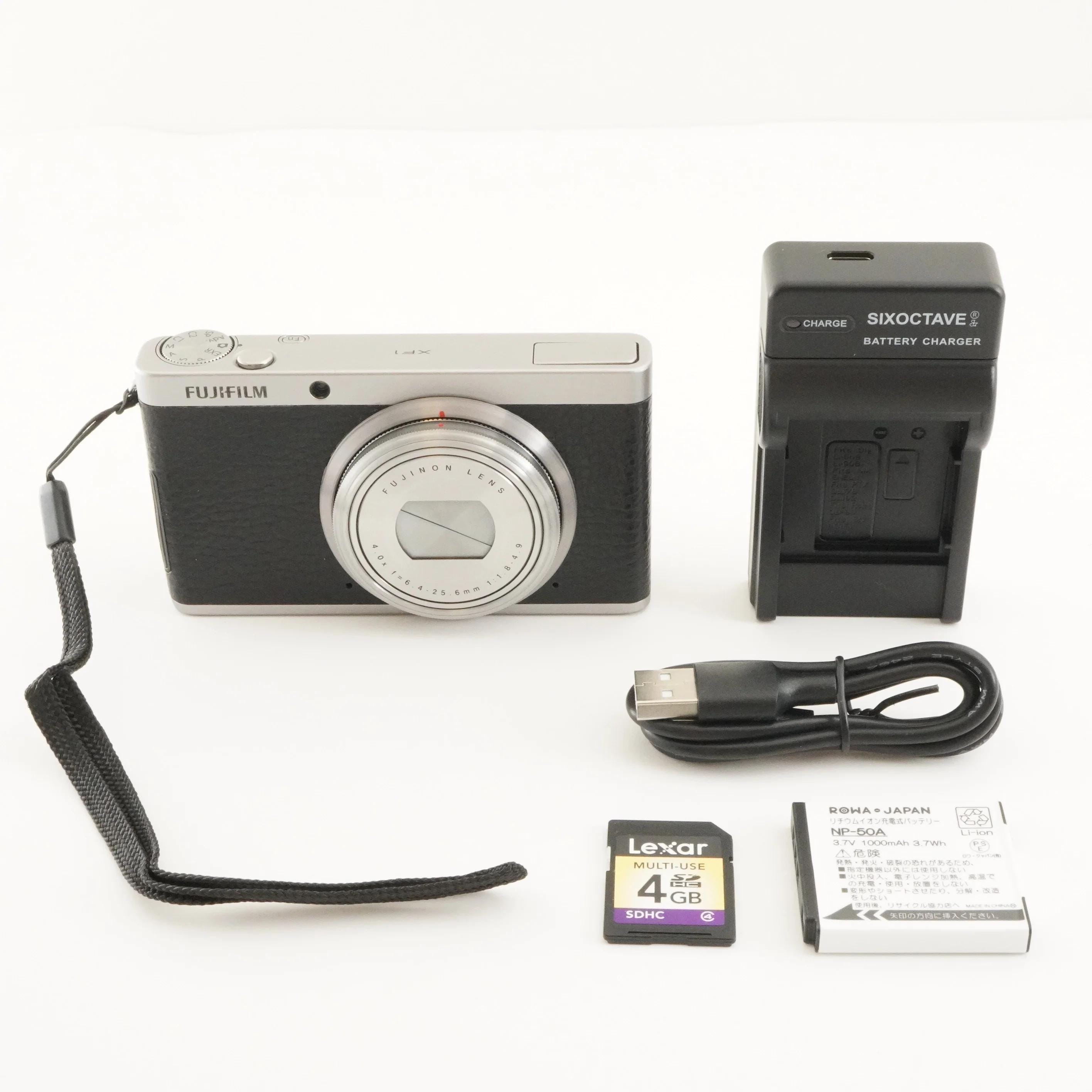 Buy FUJIFILM XF1 Black With 4GB Sdhc Card Digital Camera From