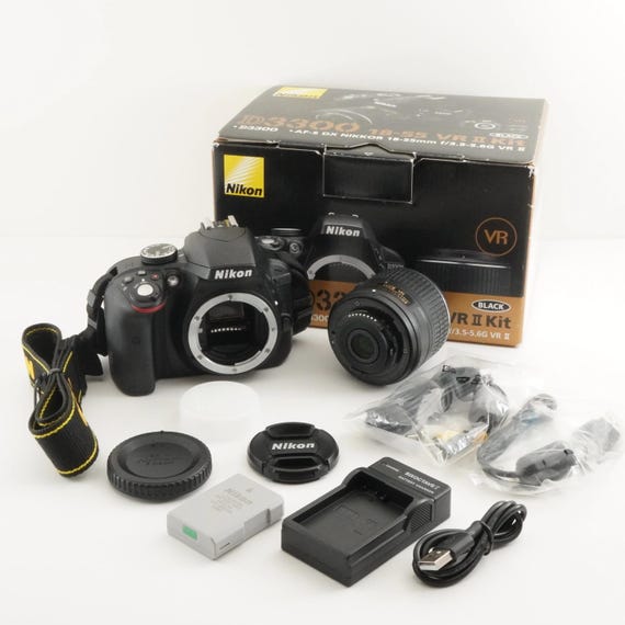 Nikon D3300 [8,506 Shots] +AF-S 18-55mm F3.5-5.6 G Ii Vr in Box