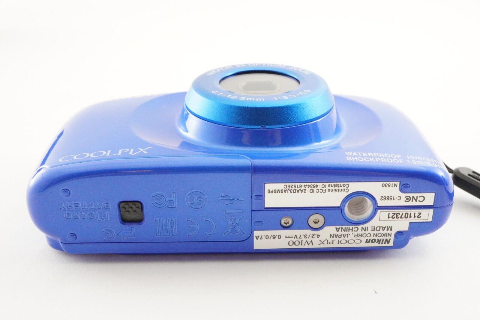 Nikon COOLPIX W100 BLUE (SDカード付き) ニコン COOLPIX W100 [ブルー