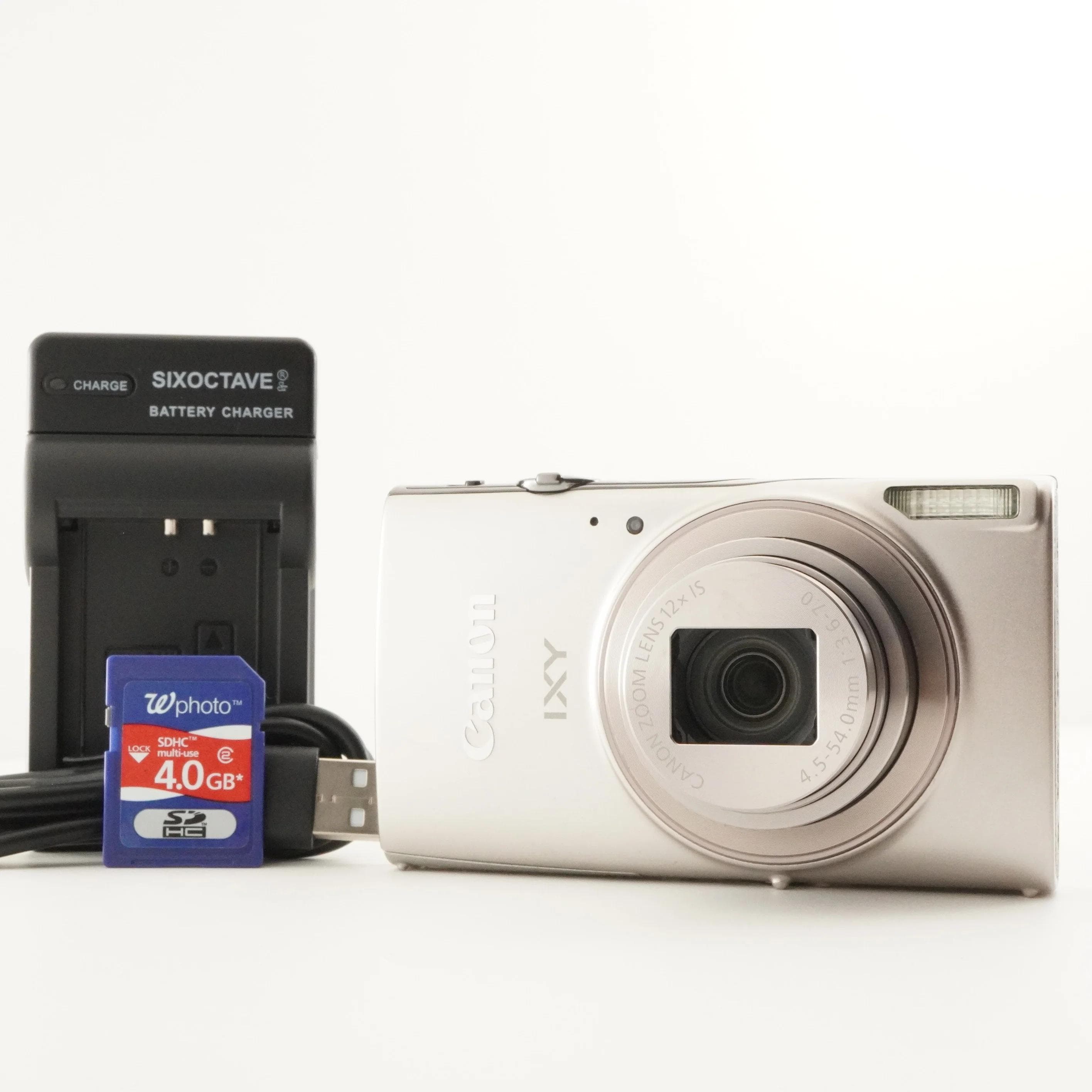 Canon IXY 650 コンパクトデジタルカメラ ケース＆SDHCカード付き