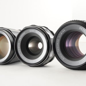 ペンタックス SP & Takumar 55mm f1.8 135mm f3.5（Super