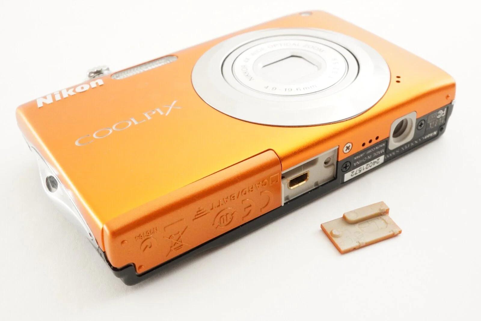 Nikon COOLPIX S3000 Orange in Box With 4GB Sdhc Card From Japan