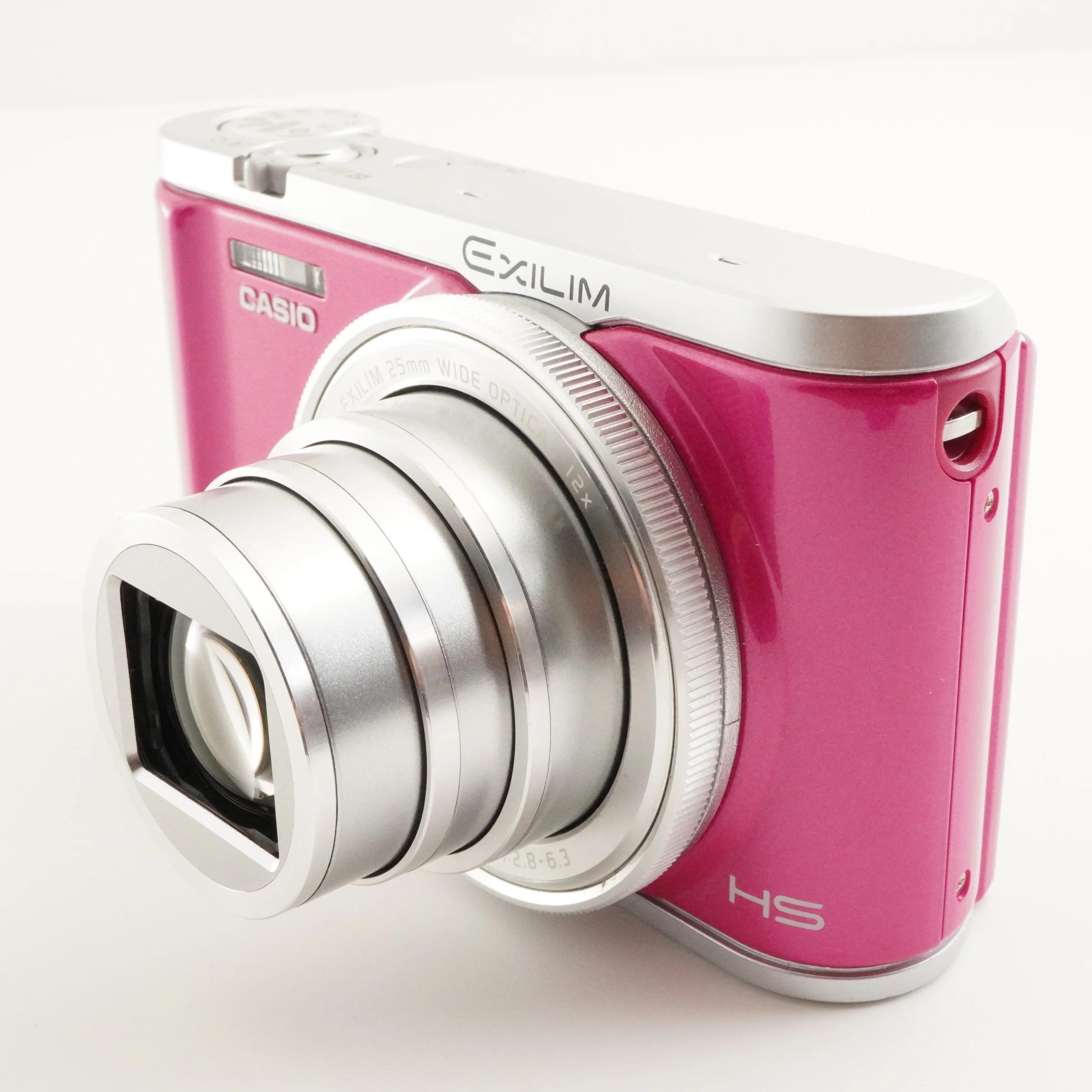 CASIO EXILIM EX-ZR3200 Pink With 4gb Sdhc Card Digital Camera From