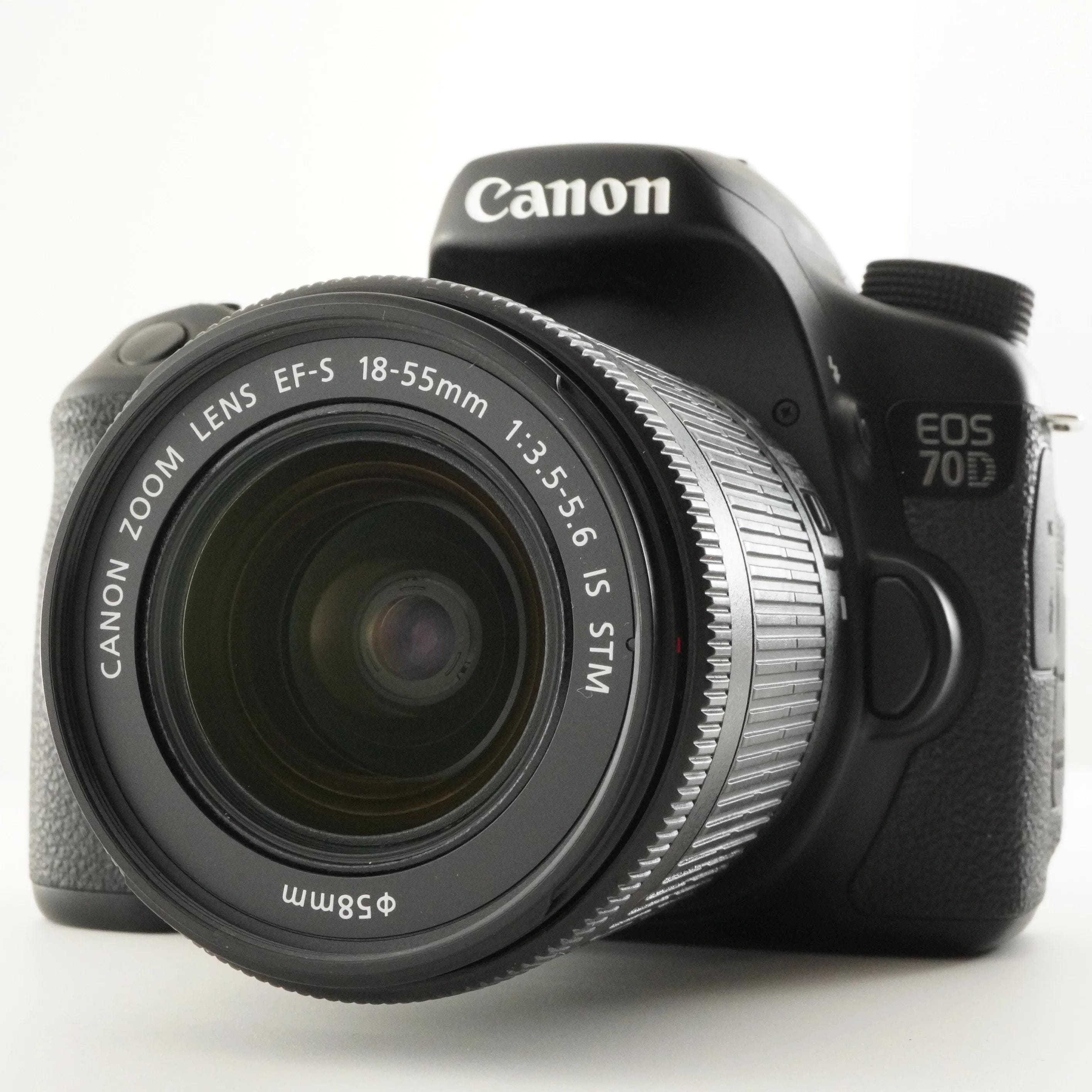 Buy Canon EOS 70D [11,194 Shots] + EF-S 18-55mm is Stm in Box From