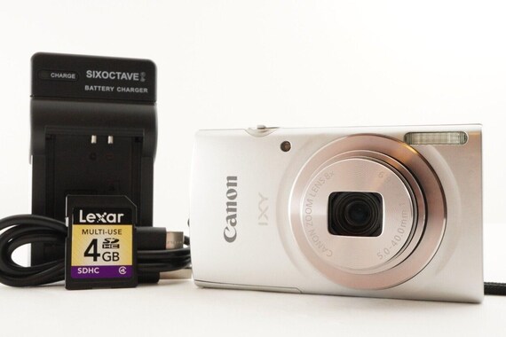 Canon IXY 180 Silver With 4GB SDHC Card From Japan #1616 - Etsy Canon IXY 180 Silver With 4GB SDHC Card From Japan #1616 - Etsy