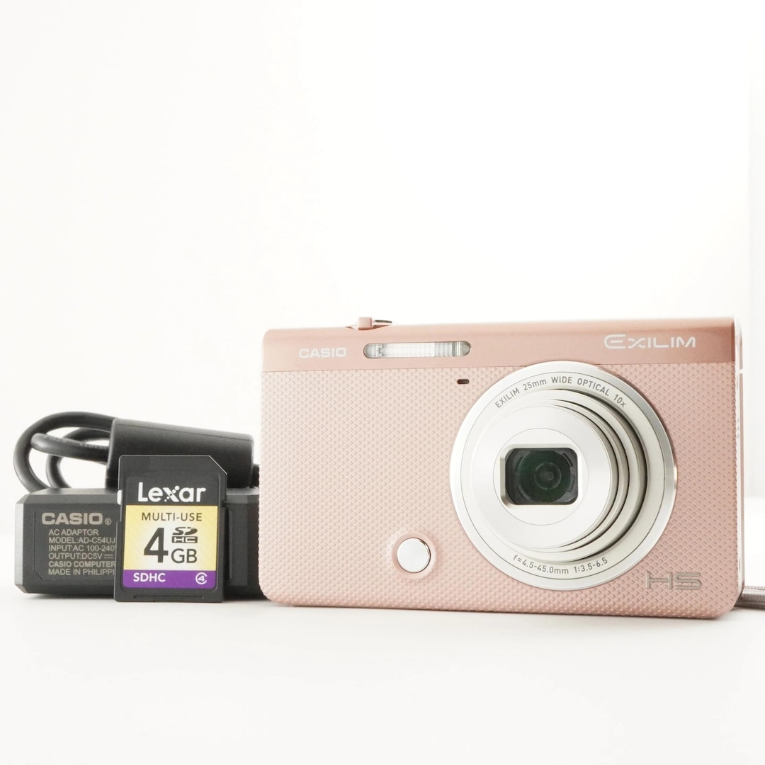 CASIO EXILIM EX-ZR50 Pink With 4gb Sdhc Card From Japan #5860 - Etsy