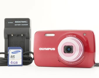 FUJIFILM Finepix Z300 Pink With 4GB Sdhc Card Digital Camera From