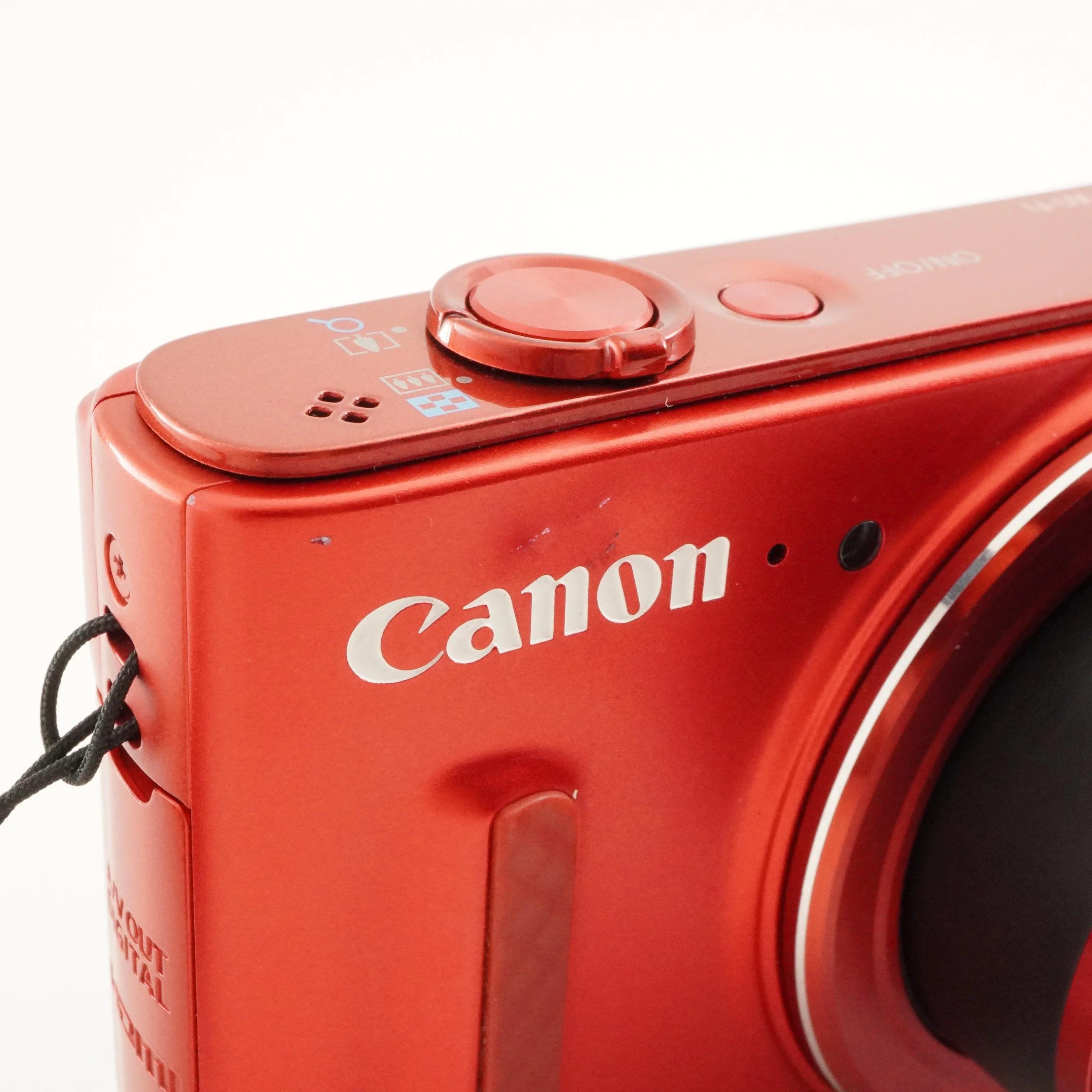 Canon Powershot SX610 HS Red With 4GB Sdhc Card Digital