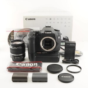 Canon EOS 40D in Box [1,231 Shots] + BG-E2N + Ef-s 18-55mm is From