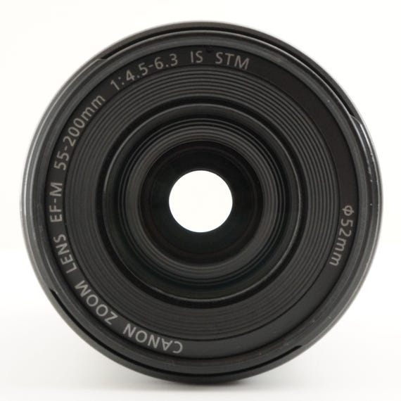 Canon EF-M 55-200mm F4.5-6.3 IS Stm Black Af Zoom Lens From Canon EF-M 55-200mm F4.5-6.3 IS Stm Black Af Zoom Lens From