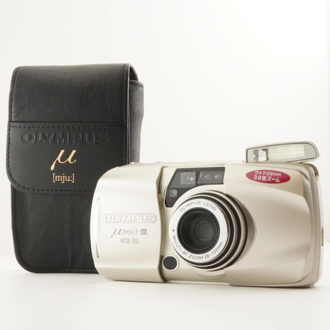 Film Camera Mju Iii Wide 100 OLYMPUS Mju III WIDE 100 [mju:] +case