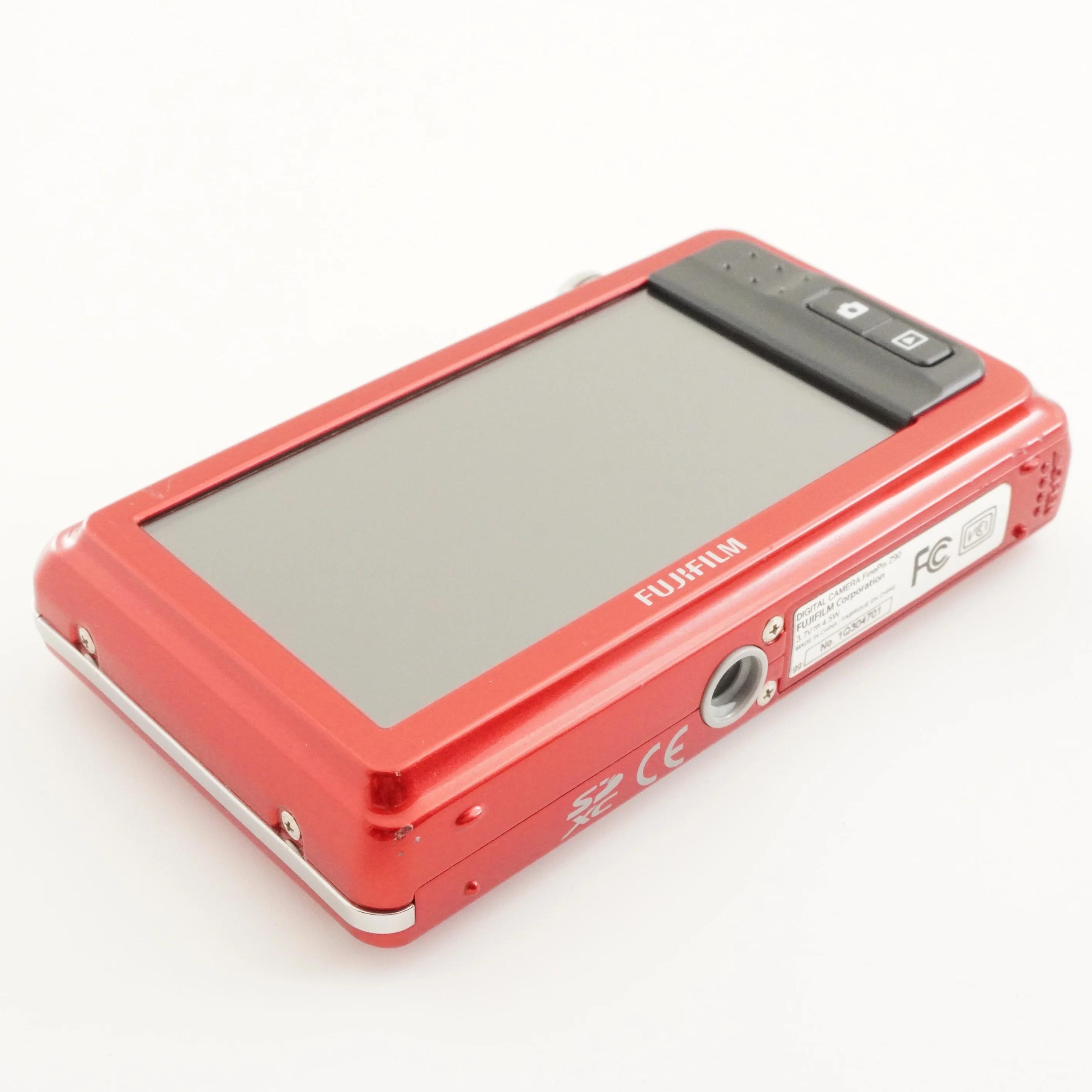 FUJIFILM Finepix Z90 Red + 2GB Sd Card Digital Camera From Japan