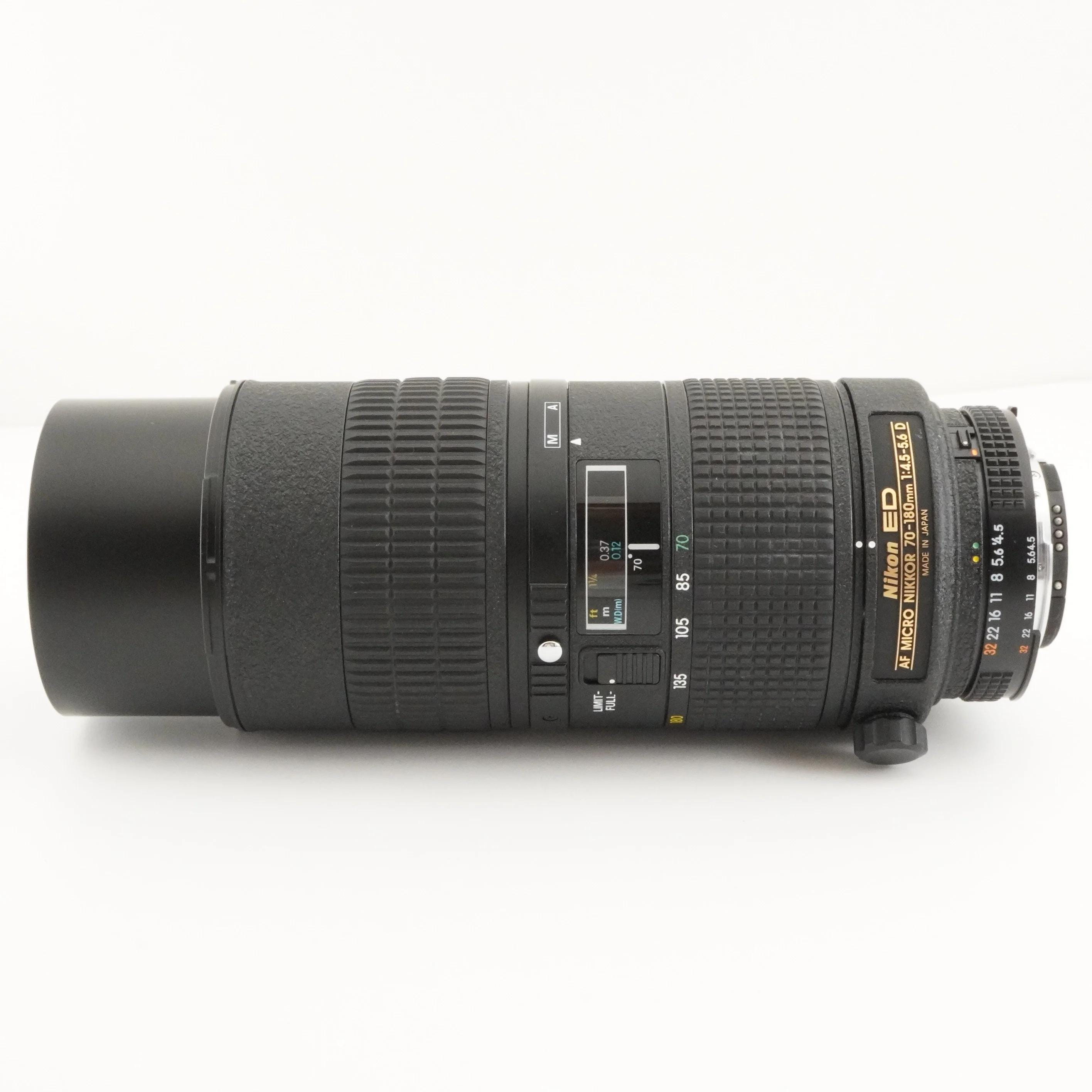 Nikon AF MICRO NIKKOR 70-180mm F4.5-5.6 D Ed Af Zoom Lens From