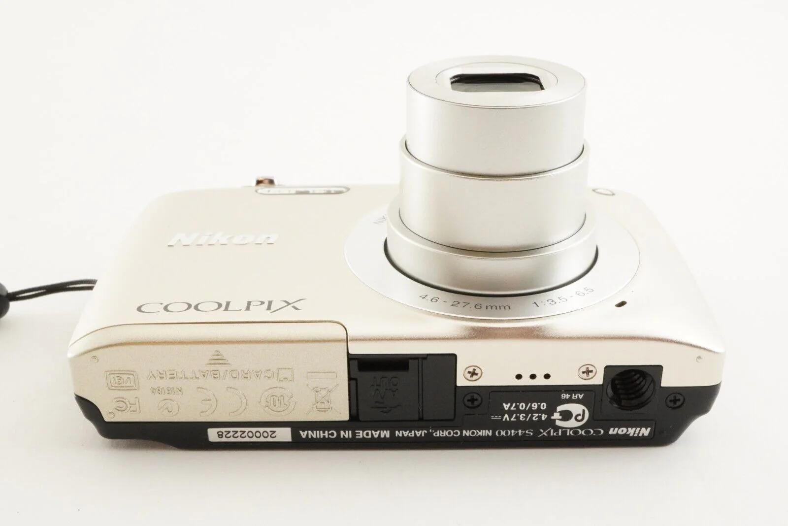 Nikon COOLPIX S4400 シルバー 箱入り＆4GB SDHCカード付き デジタル